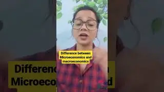 Difference between Microeconomics and macroeconomics #shorts #short #microeconomics #macroeconomics