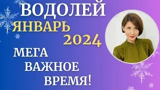 ♒ВОДОЛЕЙ - Гороскоп🎄ЯНВАРЬ 2024. МЕГА важный для вас месяц. Астролог Татьяна Третьякова