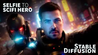 Transform Your Photos into Cinematic Sci-Fi Images with Stable Diffusion and Dreambooth!