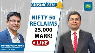 Live: Sensex gains 680 pts, Nifty 50 nears 25,050 | Reliance Industries in Focus| Closing Bell