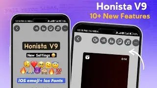 Honista V9.1 New 10+ Features & Settings | Honista Remention Story Sound Problem | Honista Instagram