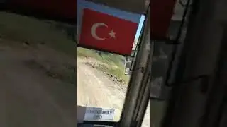 ERZURUM DAĞ GÖZLEMEVİNDEN İNİŞ 60x HIZLANDIRILMIŞ.