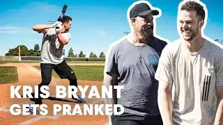 Baseball Star Kris Bryant Gets Pranked by Hall of Famer Greg Maddux