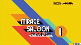 Sonic Mania Plus Debug Mode Mighty In Knuckles Mirage Saloon Act 1
