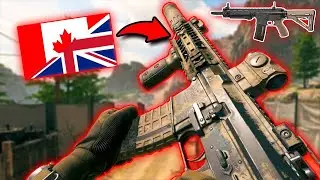 Tactical Canadian-British L119A2 CQB Rifle in Modern Warfare 2