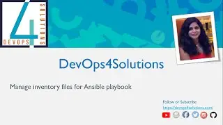 Manage inventory files for Ansible playbook