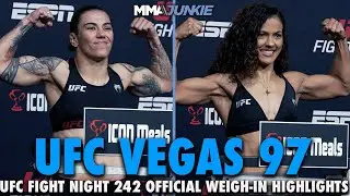 UFC Fight Night 242 Weigh-In Highlights: Two Heavy, Including a Scary Miss | UFC Vegas 97