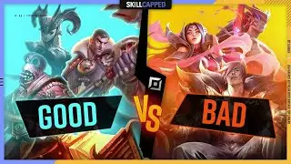 Различия между плохим и хорошим топлейнером | league of legends гайд (озвучил еж сатана)