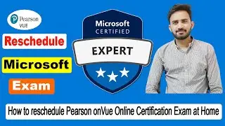 How to Reschedule Microsoft Exam |  Pearson vue online exam