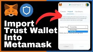 How to Import Trust Wallet Into Metamask Wallet