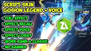 NEW!! SKIN GUSION LEGEND FULL EFFECT VOICE | VERSI ZARCHIVER