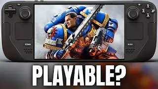 Warhammer 40,000: Space Marine 2 on Steam Deck! - PLAYABLE?