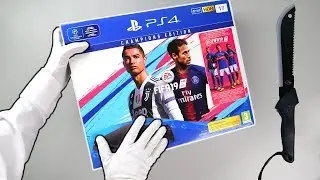 Unboxing PS4 FIFA 19 Console (Loot Box Edition Playstation 4)