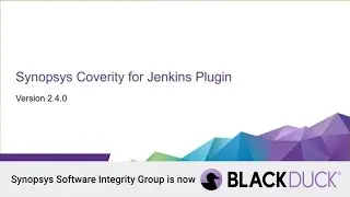 How to Integrate Coverity (Static Analysis) for Jenkins Plugin | Black Duck