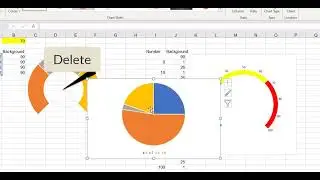 How to Label a 270-degree Excel Gauge Chart with Numbers
