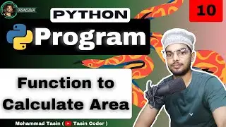 Calculate Area of Circle in Python❤️ | Python Programs 🔥| Day 10
