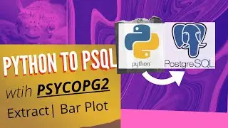 POSTGRESQL TO PYTHON (psycopg2) : EXTRACT FUNCTION CREATE FREQ TABLE | SEABORN NESTED Bar Plot