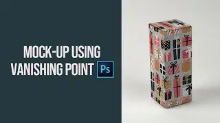 Mockup Using VANISHING POINT (Photoshop)