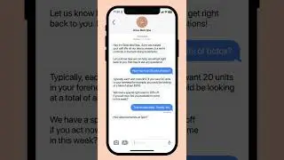 iMessage Phone Text Message Chat Animation