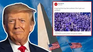 Top Dem Pollster *ADMITS* Trump is likely winning, cautions Dems