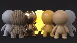 The best easy way to create basic materials - Cinema 4D - Corona Render