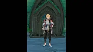 Genshin Impact Kaveh - idle animations