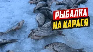 Захватывающая зимняя рыбалка на карася: Ловля на поплавок и мормышку.