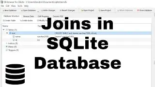 Joins in SQL and SQLite - How to Join Data in SQL - SQLite Join Tutorial