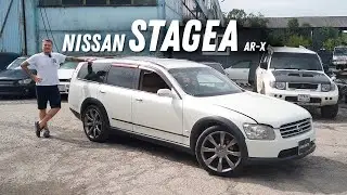 2500 турбо! Почти Infiniti! Обзор Nissan Stagea [533]