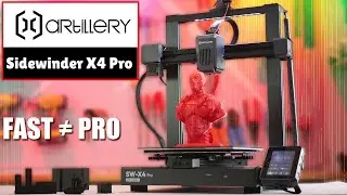 Artillery Sidewinder X4 Pro Review! Professional or Problematic?