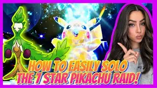 The EASIEST Way To SOLO the 7 Star PIKACHU Raid! | Pokemon Scarlet & Violet