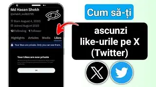 Cum să-ți ascunzi like-urile pe X (Twitter) | Ascunde aprecierile pe Twitter X (2024)