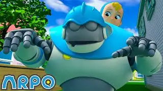 ARPO The Sleepwalking Robot | ARPO | Educational Kids Videos | Moonbug Kids