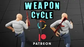 Weapon Cycle with ALS | #58 | Advanced Locomotion System v4 with Unreal Engine 5