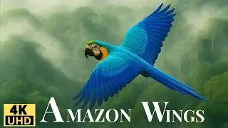Amazon Jungle in 4K: Beautiful Birds, Monkeys and Untamed Nature