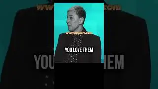 Ellen Degeneres Speech about life is short by #jogaarr
