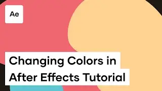 How To Change Solid Colors In After Effects