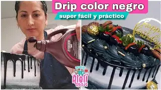 3 opciones para hacer DRIP NEGRO para tus pasteles LO QUE NO TE DICEN 🥴