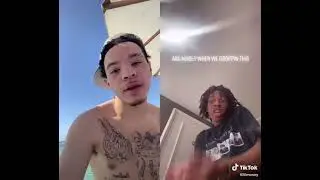 Lil Mosey Doing A TikTok With Lil Tecca
