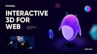 Making a 3D interactive character for web with Spline - Tutorial