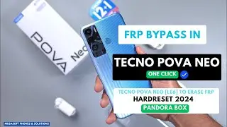 FRP BYPASS|REMOVE IN TECNO POVA NEO|TECNO LE6 WIPE|HARDRESET PIN|PATTERN|PASSWORDUNLOCK|PANDORA 2024