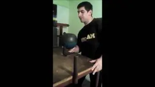 Подъем гири 32 кг 