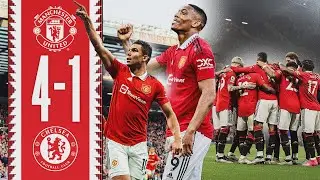 Job Done 👊 | Man Utd 4-1 Chelsea | Highlights