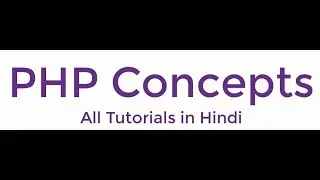 PHP Concepts Introduction