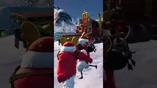 ГЕНЕРАЛ МОРОЗ ДАРИТ ПОДАРКИ В FORTNITE