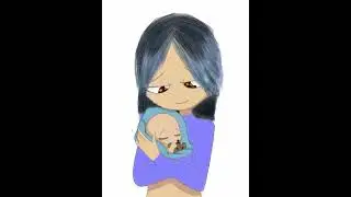 родилась малышка (арт гача лайф)