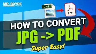 How to Convert a JPG to PDF on Windows 10