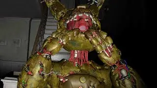 SPRINGTRAP BROKE INTO MY HOME..- FNAF Springtrap Comes Home