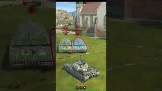 ДПМ KPZ 50t на сердечниках и адреналине | Tanks Blitz #shorts