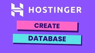 How to Create Database in Hostinger